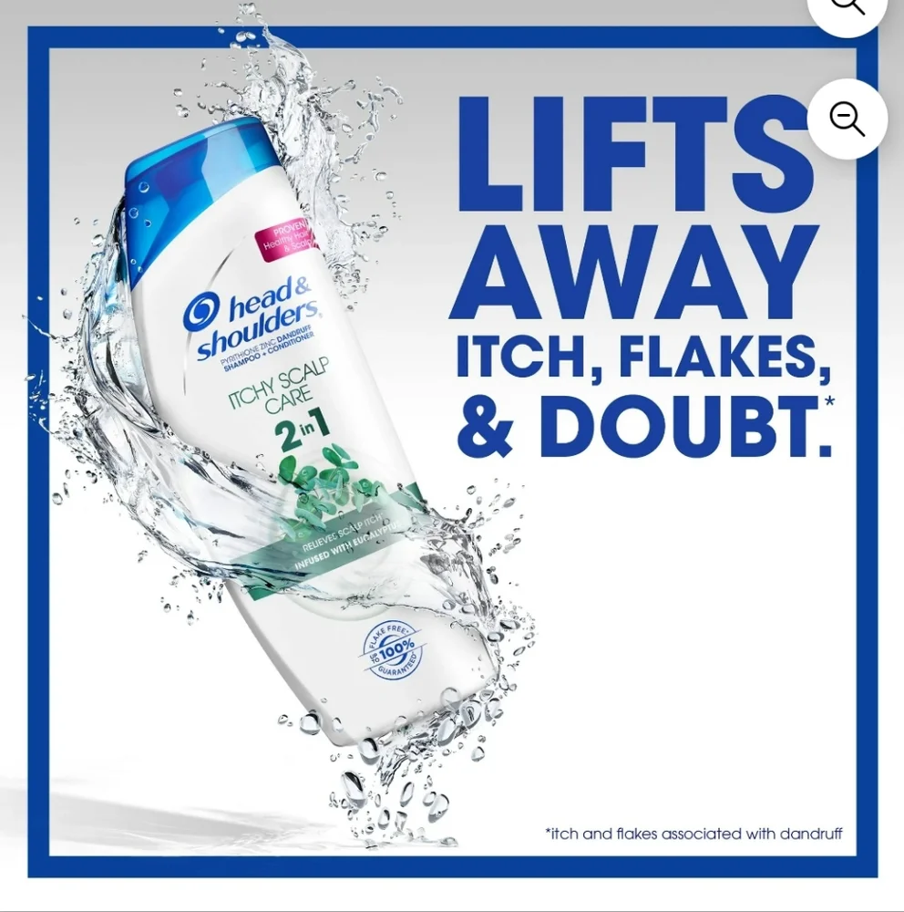 ⭐4/$15 Head & Shoulders Itchy Scalp Care 2-in-1 Shampoo & Conditioner
